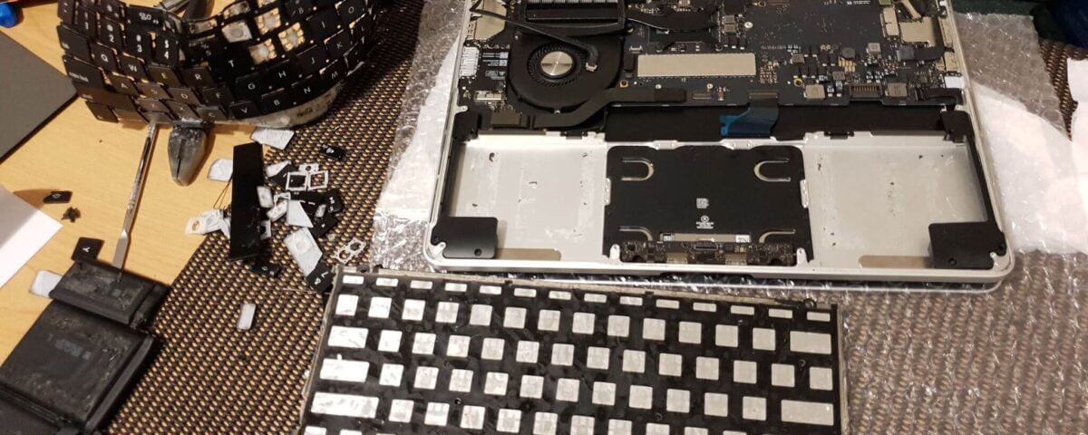 Spilled water on your MacBook